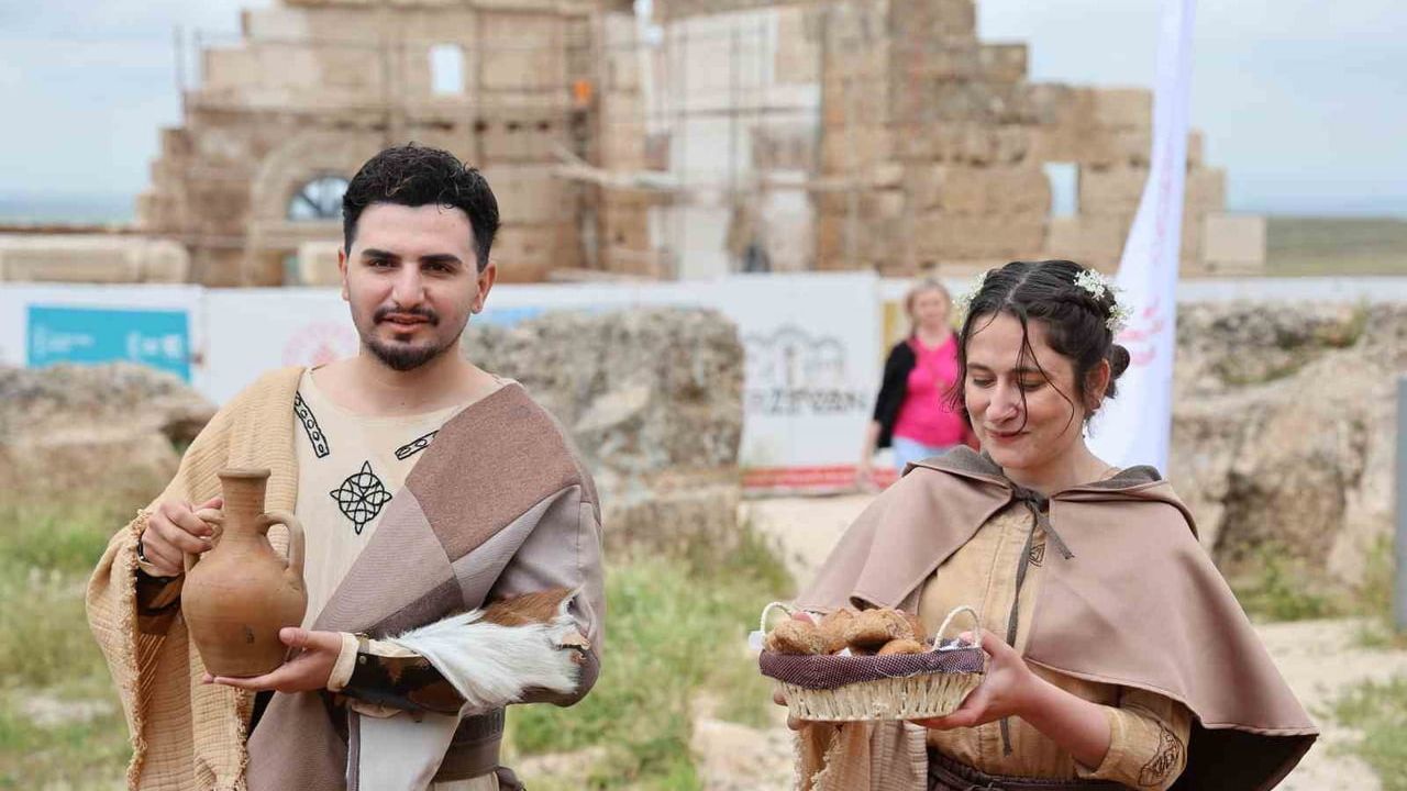 Zerzevan Kalesi'nde Roma mutfağı 'Bir Sofrada Miras' temasıyla gün yüzüne çıktı