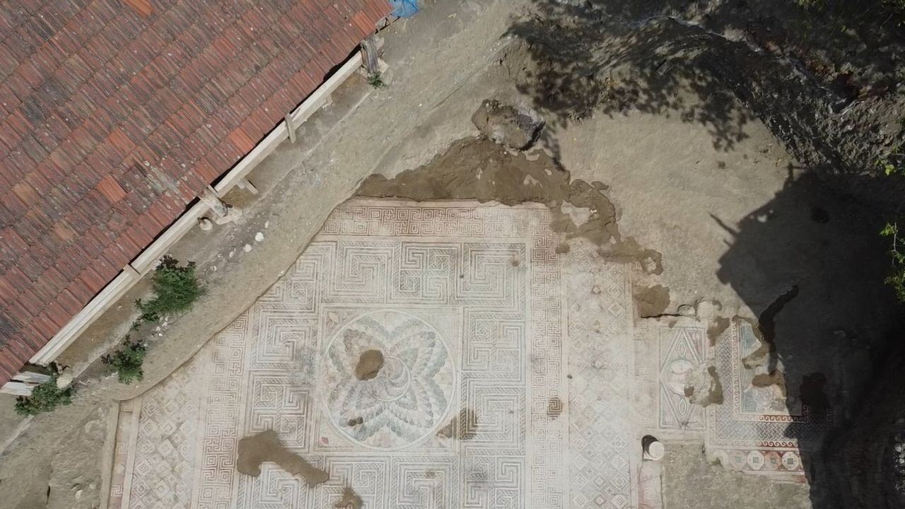 Zile'de bulunan Roma mozaikleri, Zeugma örnekleriyle teknik benzerlik taşıyor