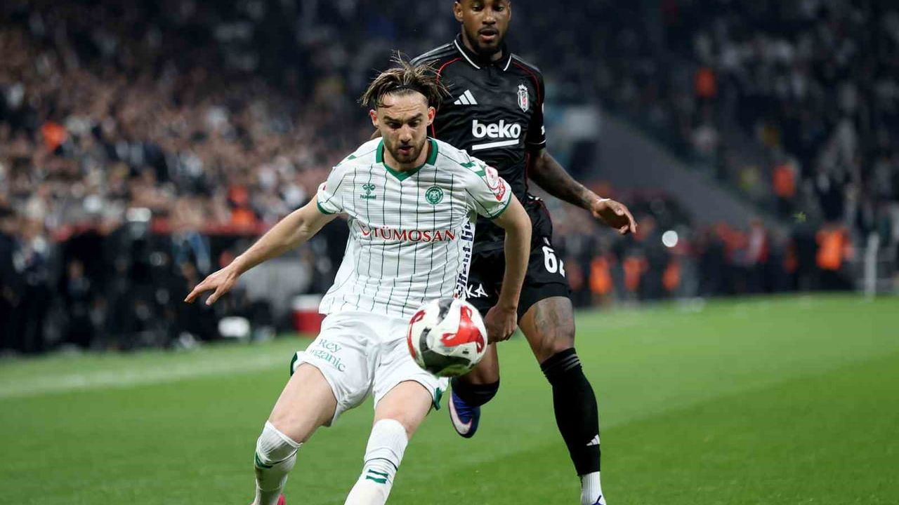 Ziraat Türkiye Kupası Yarı Finali — Beşiktaş 0-0 Konyaspor (İlk yarı)