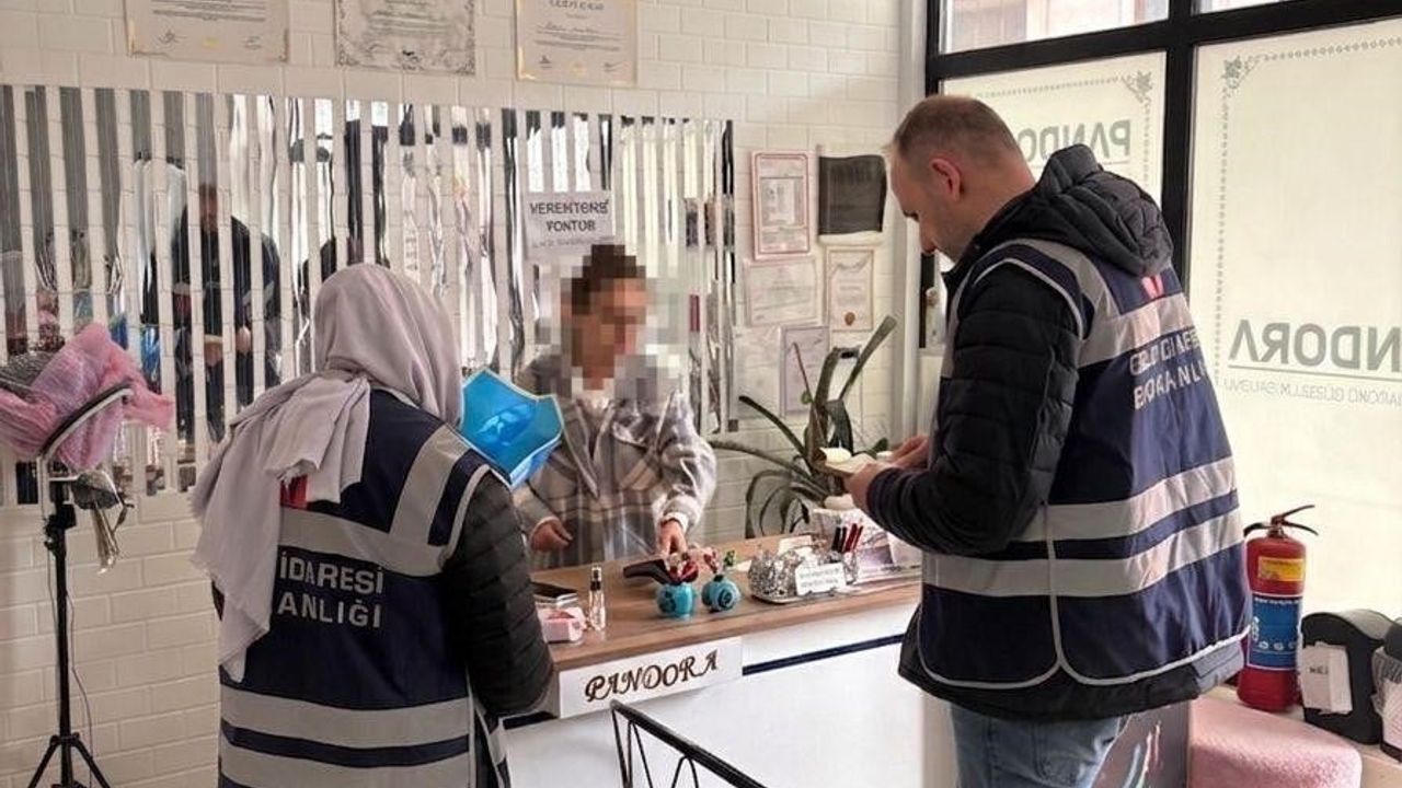 Zonguldak’ta kuaför ve güzellik salonlarına hafta sonu denetimi