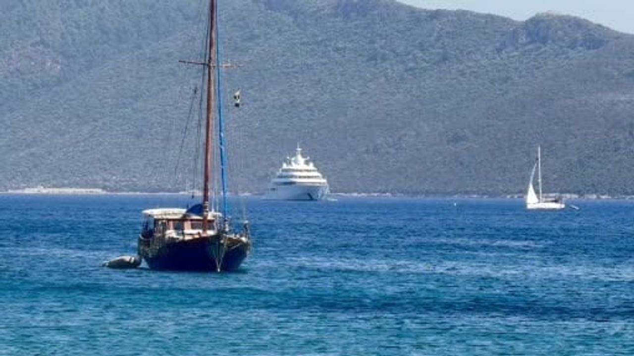 150 milyon dolarlık yüzen saray Bodrum’da