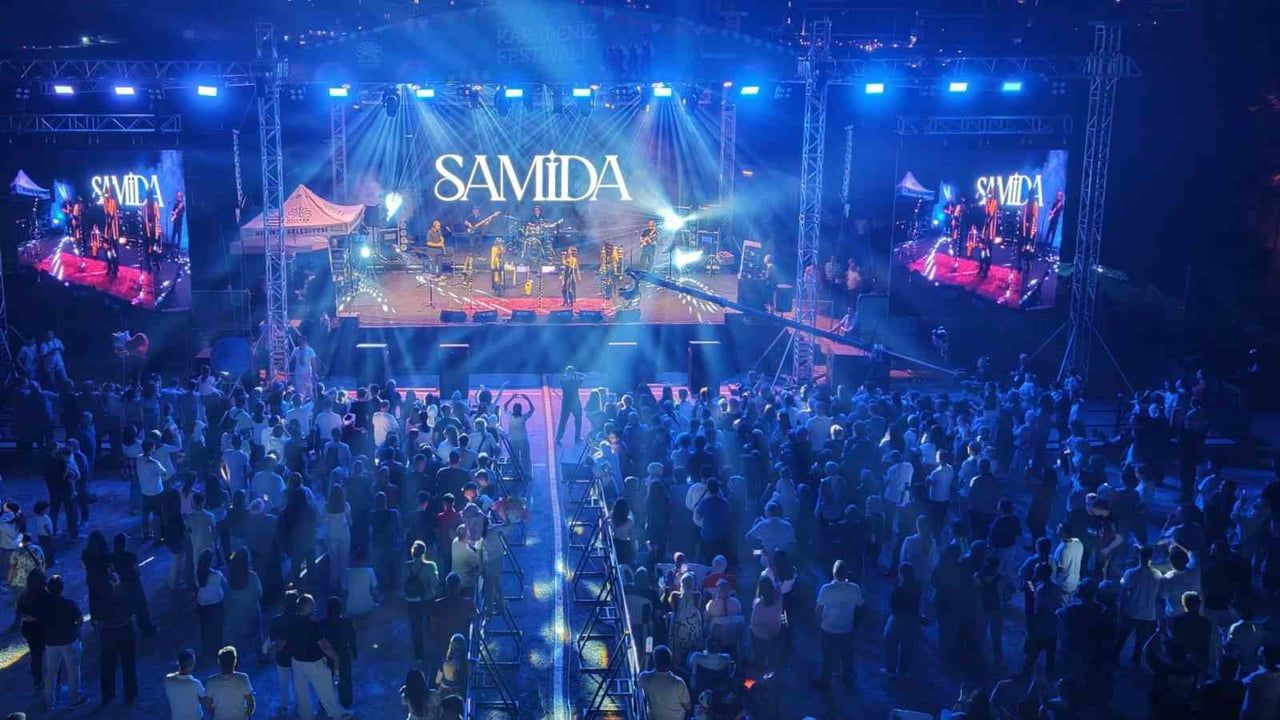 2. Nilüfer Karadeniz Festivali 3 günün ardından Samida konseriyle sona erdi