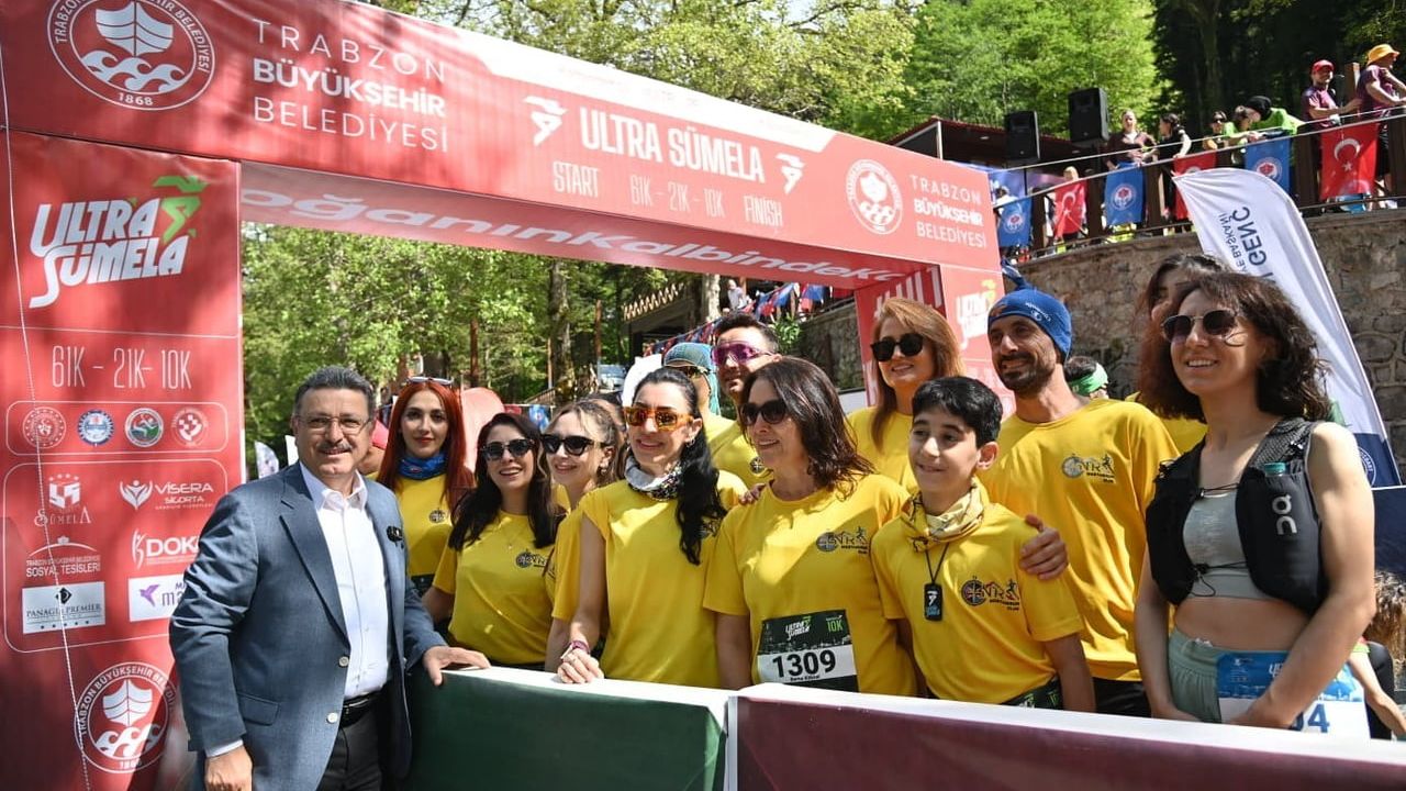 4. Uluslararası Ultra Sümela Maratonu: 647 sporcu Sümela Manastırı’nda yarıştı