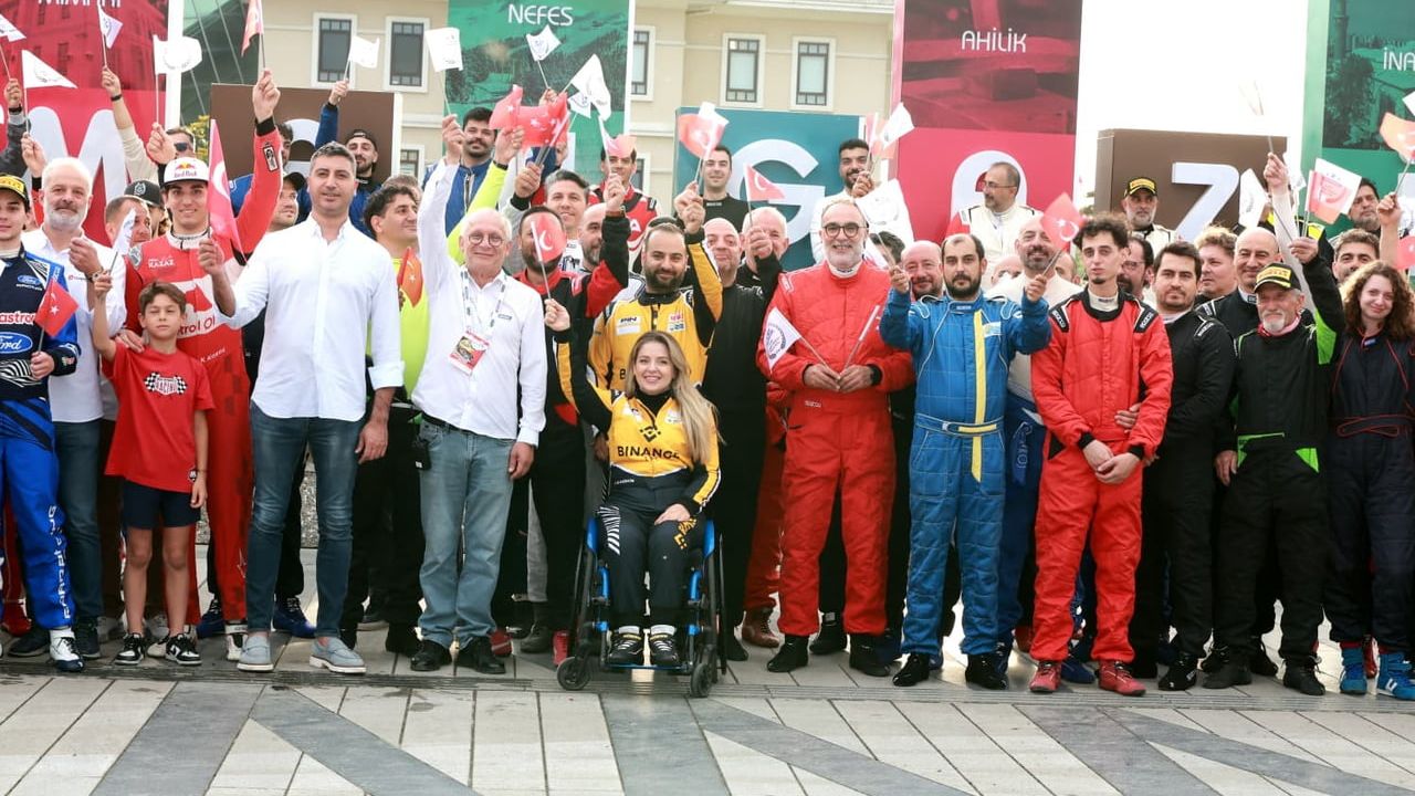 50. Yeşil Bursa Rallisi Osmangazi'den start aldı