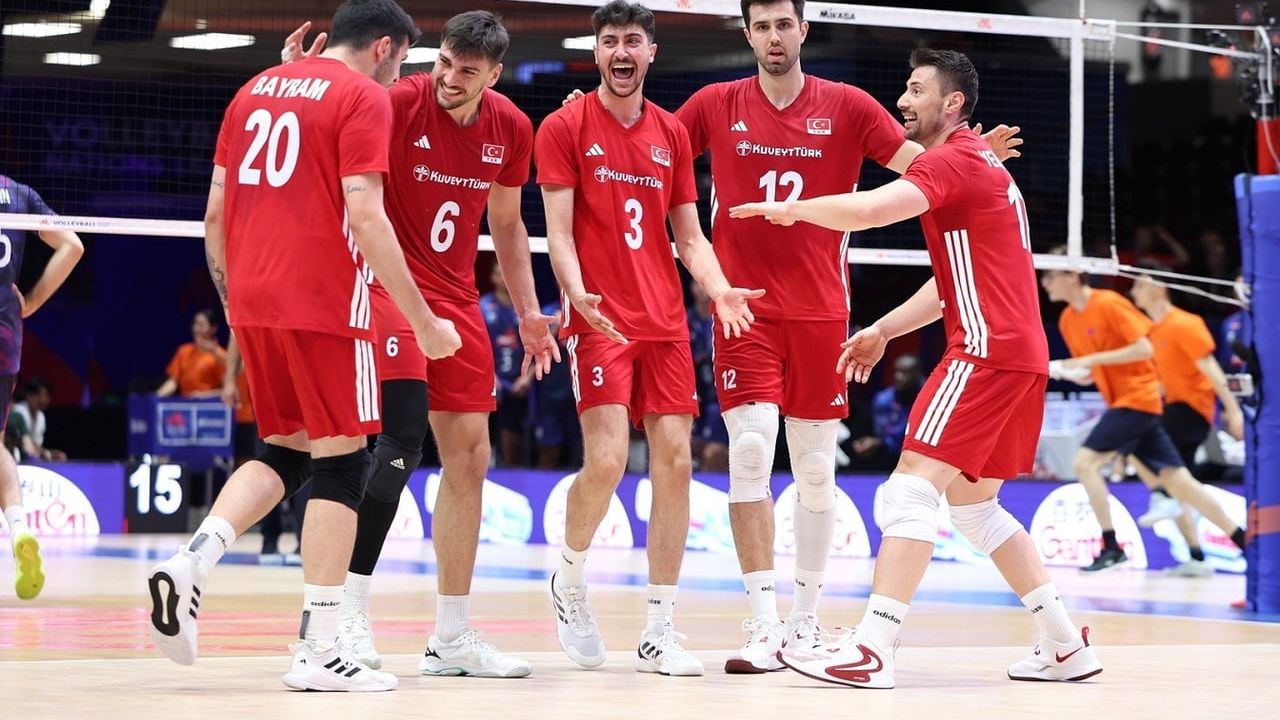 A milli erkek voleybol takımı VNL ikinci haftada parkeye çıkıyor