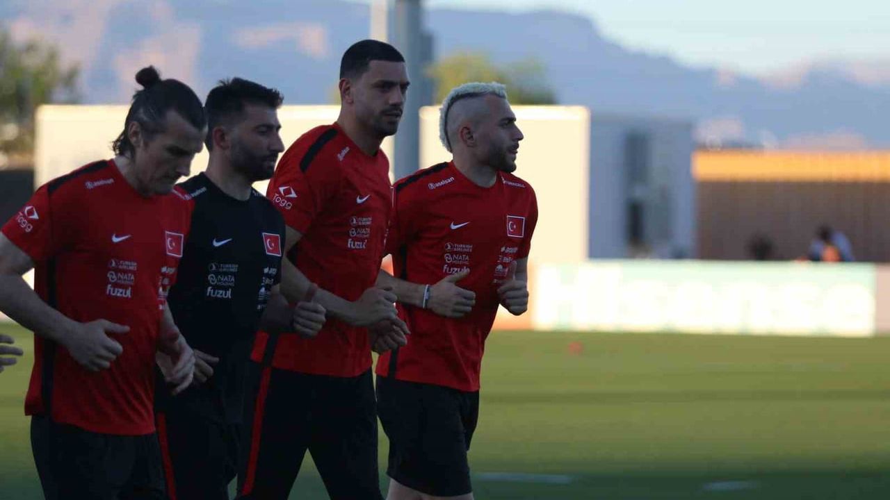 A Milli Futbol Takımı ABD maçı hazırlıklarına başladı