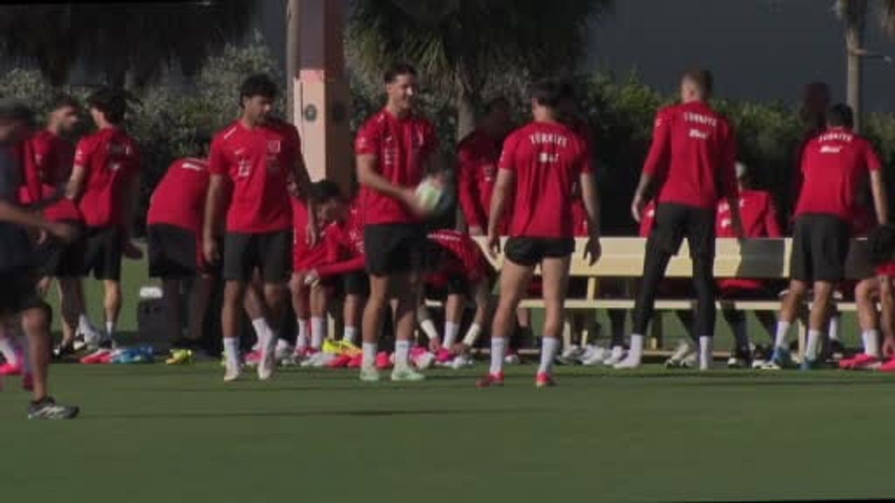 A Milli Futbol Takımı, Venezuela Maçı Hazırlıklarını Florida'da Tamamladı