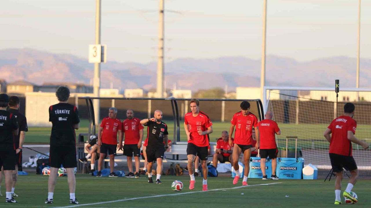 A milli takım, ABD maçı hazırlıklarını Arizona'da sürdürdü