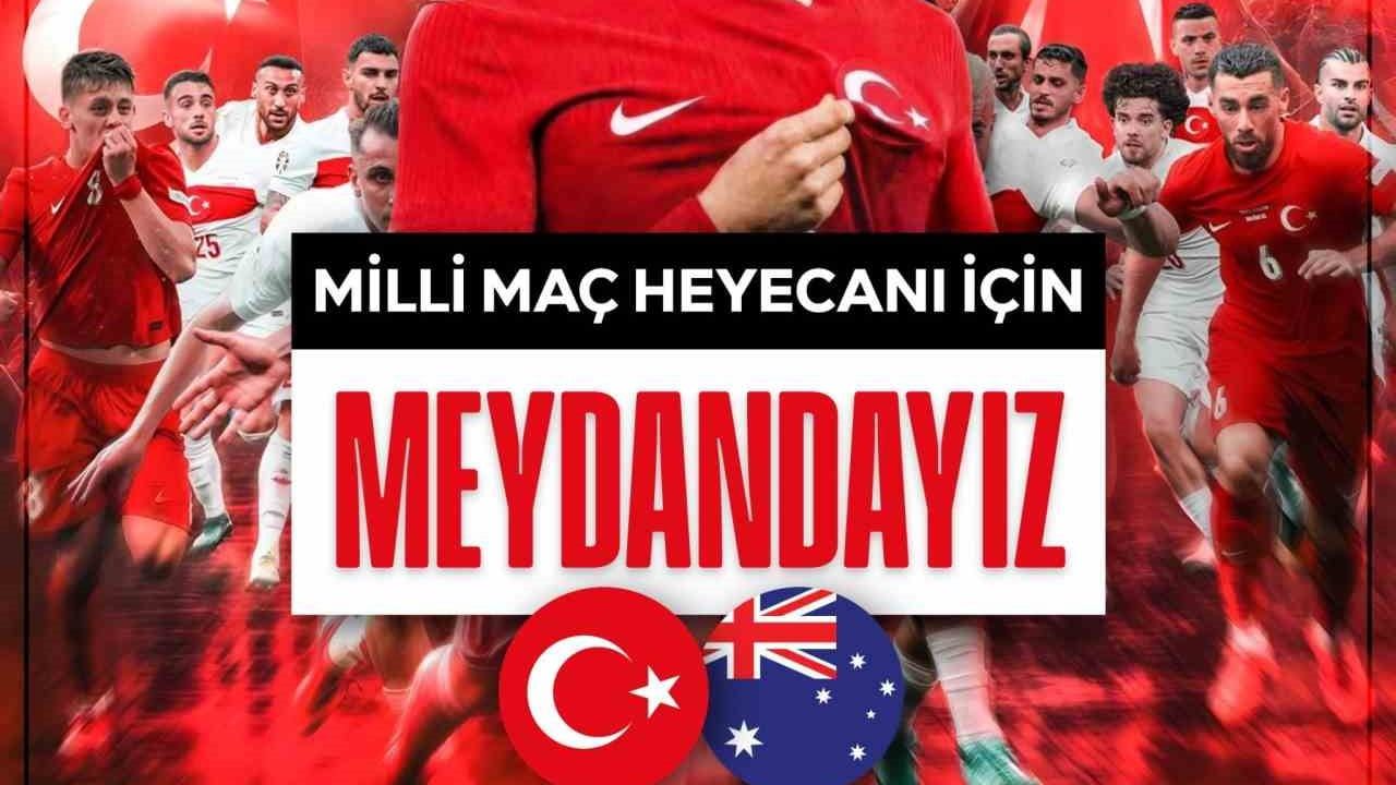 A Milli Takım’ın Avustralya Maçı Bodrum Belediye Meydanı’nda Canlı Yayınlanacak