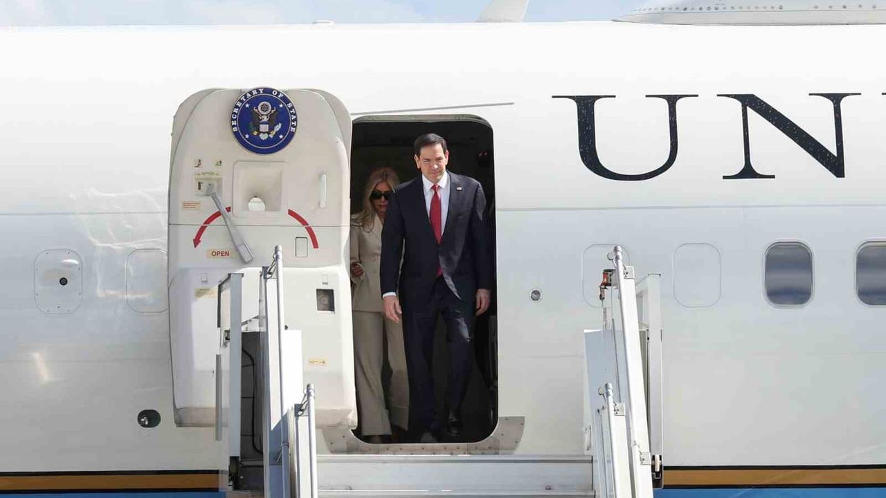 ABD dışişleri bakanı Marco Rubio BAE'ye geldi