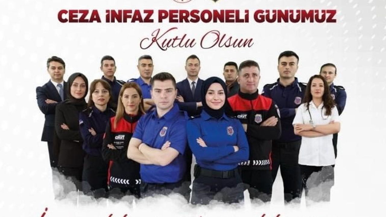 Adalet Bakanlığı, 6 Haziran Ceza İnfaz Kurumu Personeli Günü'ne özel afişler hazırladı