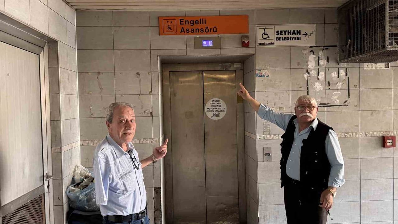 Adana'da engelli asansörlerinin amacı dışında kullanılması mağduriyet yaratıyor