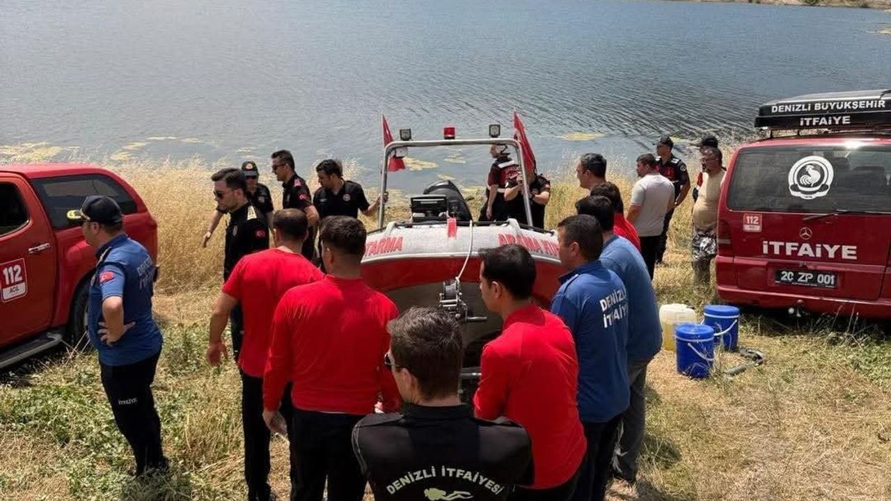 Adıgüzel Baraj Gölü'nde kaybolan amatör dalgıcın cesedine ulaşıldı