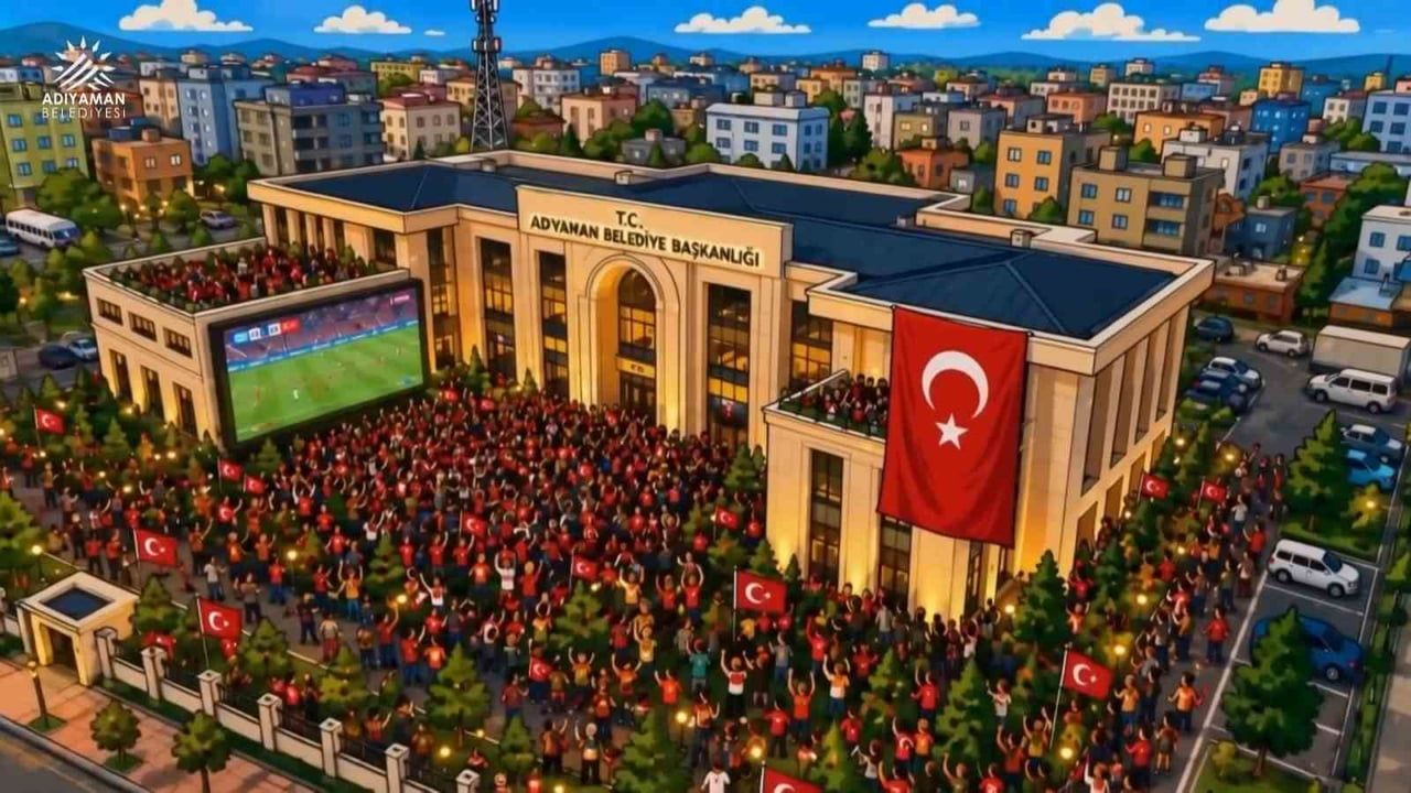 Adıyaman Belediyesi, A Milli Takım’a yapay zeka destekli klip hazırladı