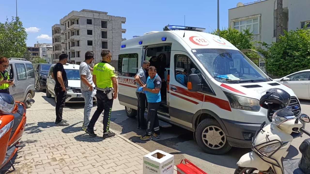 Adıyaman'da motosiklet devrildi: 2 kişi yaralandı