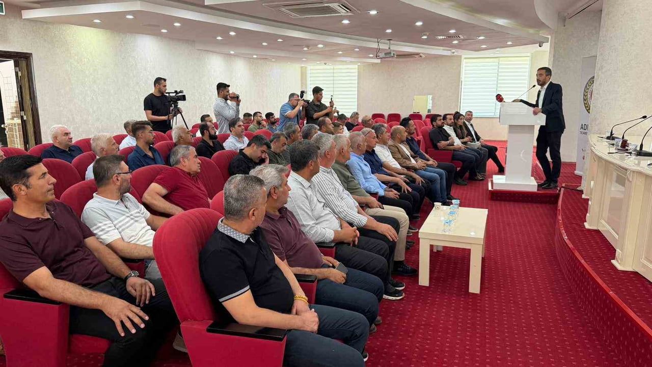 Adıyaman'da yerinde dönüşüm müteahhitlerinin hak ediş sorunları masaya yatırıldı