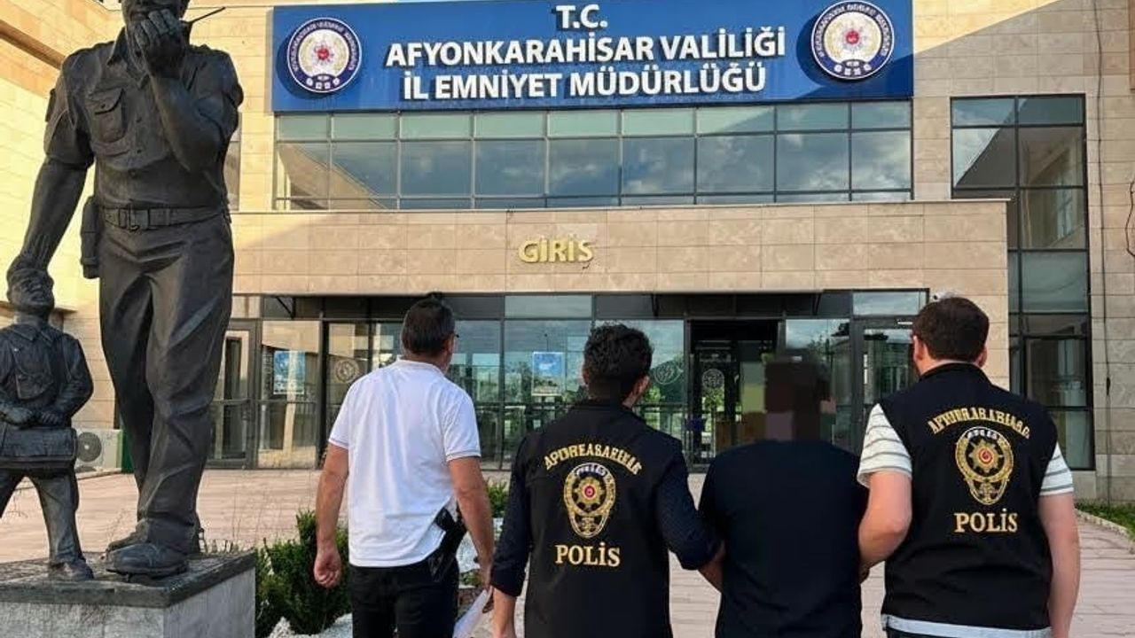Afyonkarahisar'da kasten öldürme suçundan aranan M.G. yakalandı