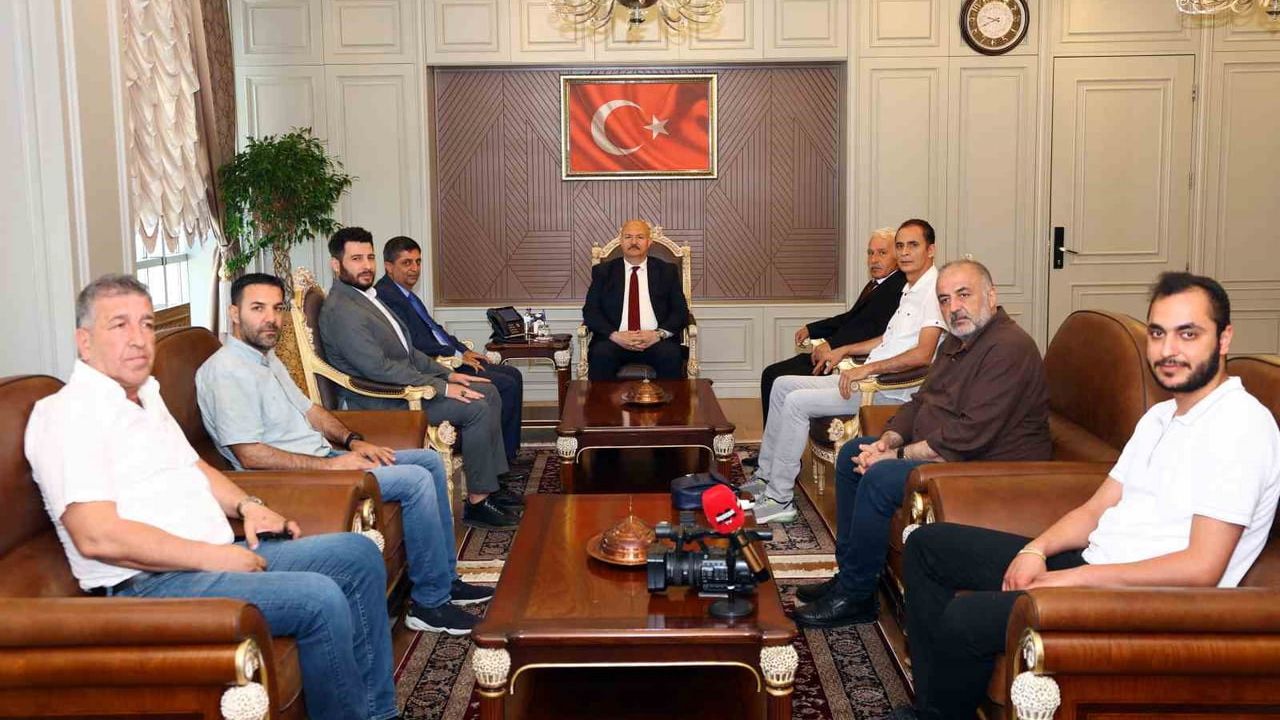 AGAD yönetiminden vali Abdullah Küçük’e hayırlı olsun ziyareti