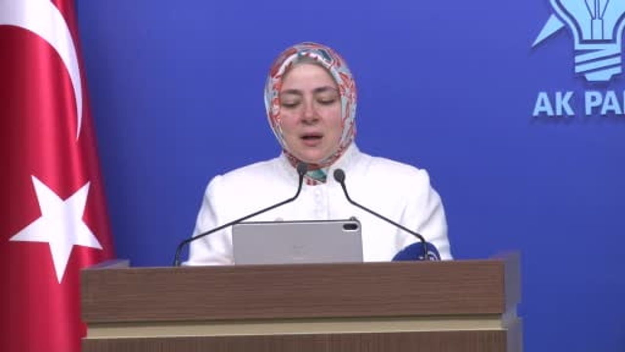 AK Parti kadın kolları başkanı Tuğba Işık Ercan: kadının güçlenmesi aile yapımızın tahkim edilmesiyle doğrudan bağlantılıdır