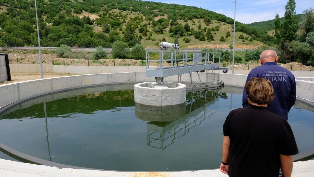 Akdağmadeni Belediyesi atık su arıtma tesisi tamamlandı