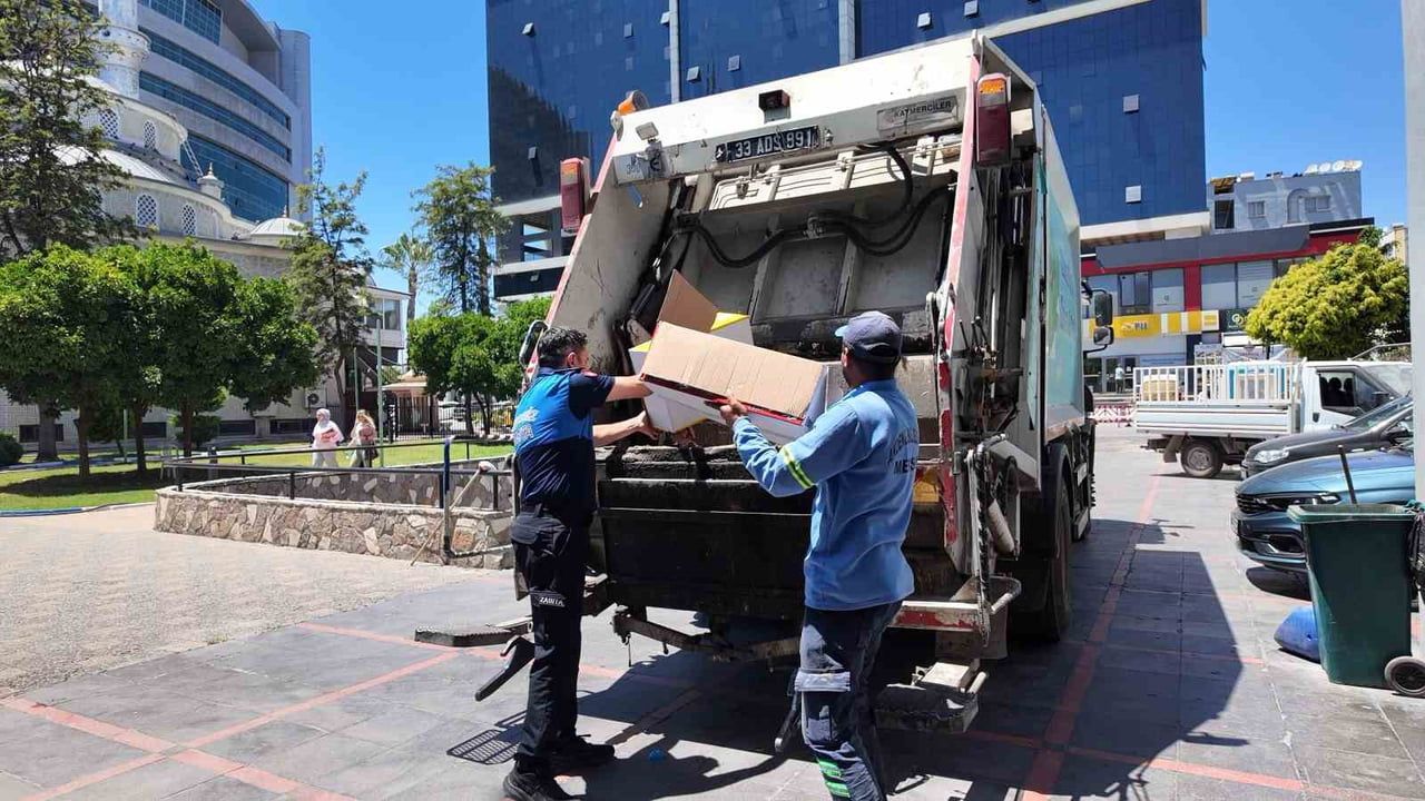 Akdeniz’de son kullanma tarihi geçmiş 230 gıda ürünü imha edildi