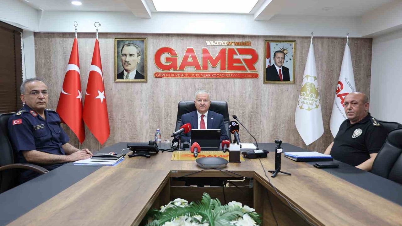 Aksaray'da 15 Ocak-1 Haziran 2026 güvenlik raporu: Suç oranlarında düşüş, yüzlerce operasyon