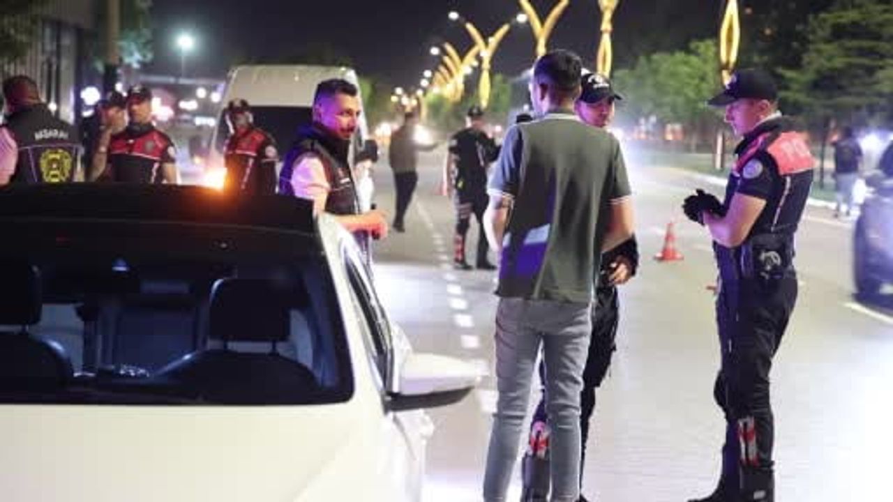 Aksaray'da ehliyetsiz sürücüye 202 bin lira ceza