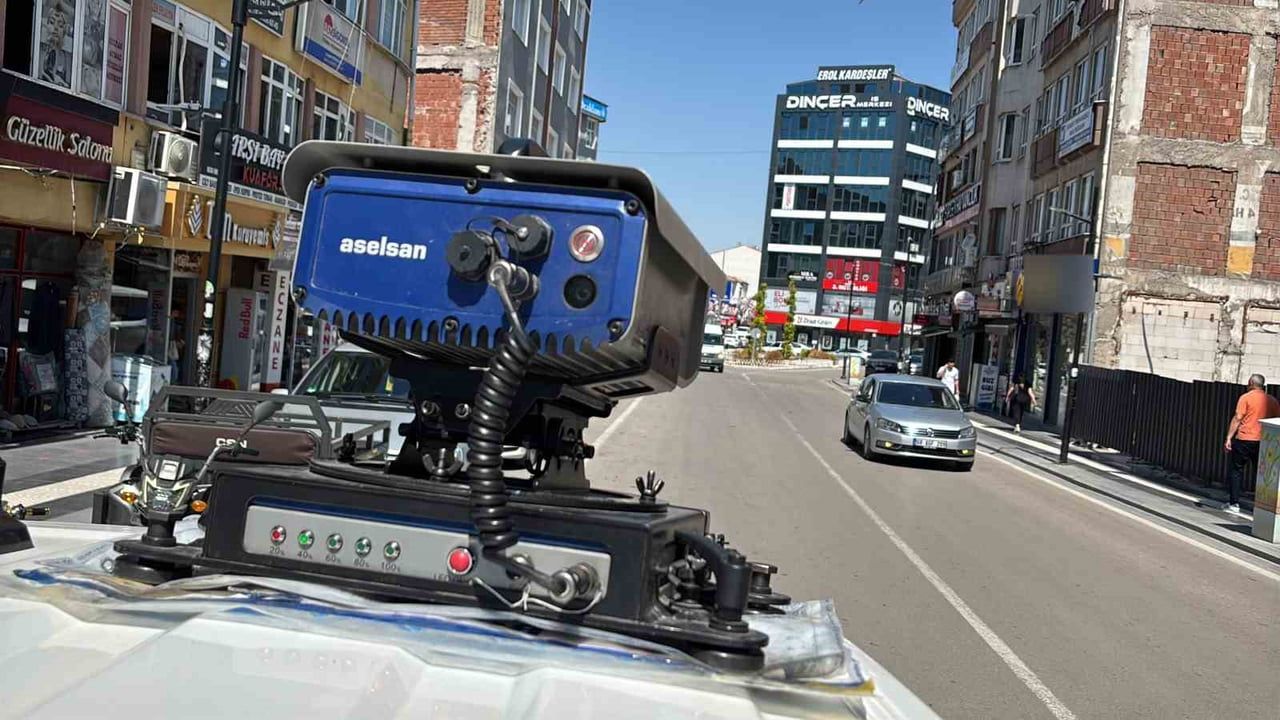 Aksaray'da Mobil Plaka Tanıma Sistemi (MPTS) ile şehir içi denetimler güçlendirildi