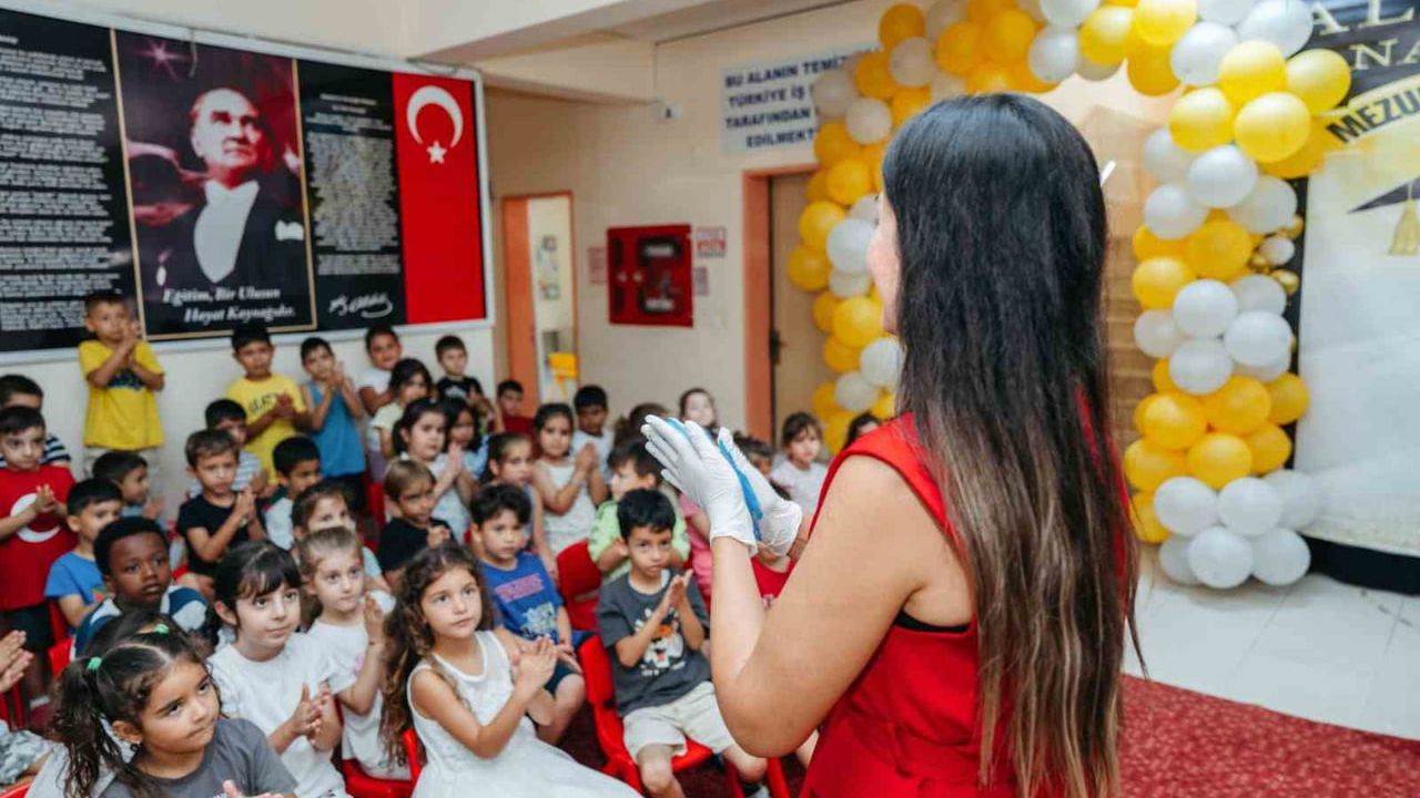 Alanya belediyesi 88 okulda 4 bin 850 öğrenciye hijyen ve çevre eğitimi verdi