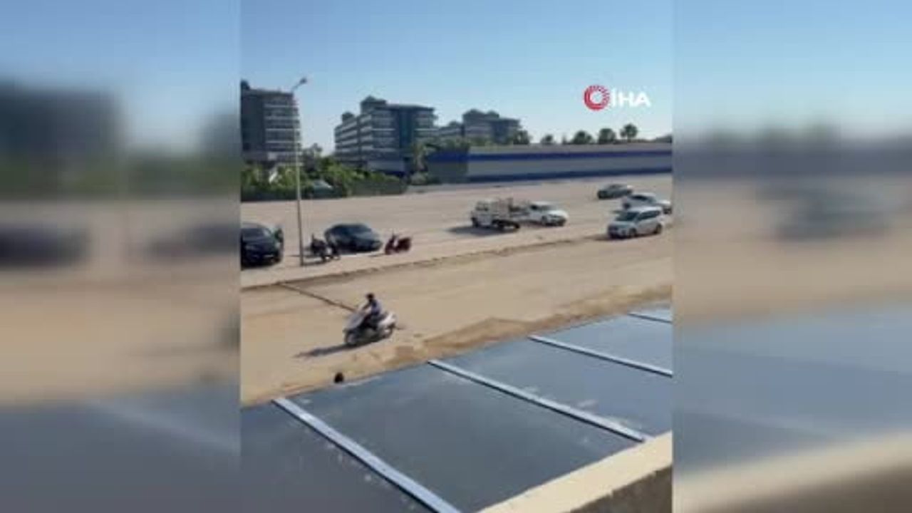 Alanya'da drift yapan sürücüye 140 bin lira para cezası, ehliyete 2 ay el konuldu