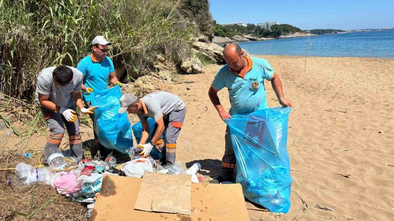 Alanya’da Kurban Bayramı’nda 9 günde 10 bin 578 ton 469 kilogram atık toplandı