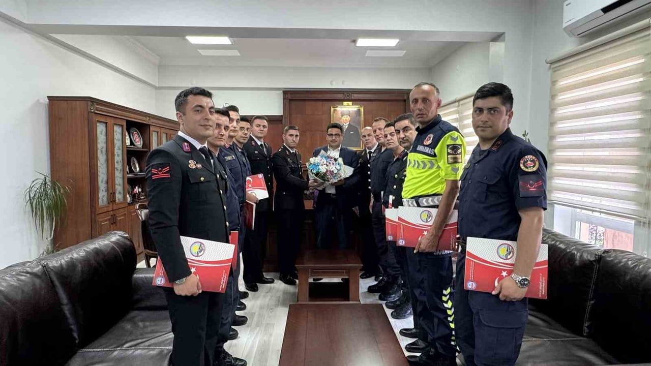 Alaplı’da Jandarma Teşkilatı’nın 187. Yılında Görevli Personele Başarı Belgesi