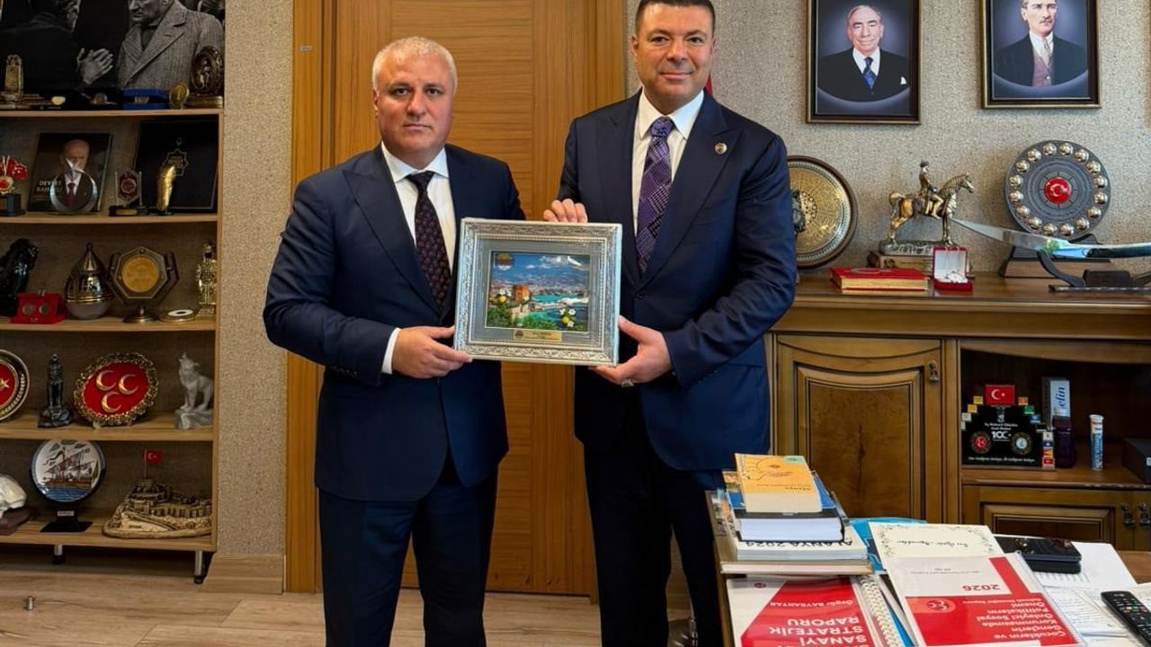 ALTSO Başkanı Eray Erdem, MHP Genel Başkanı Devlet Bahçeli'yi Ziyaret Etti