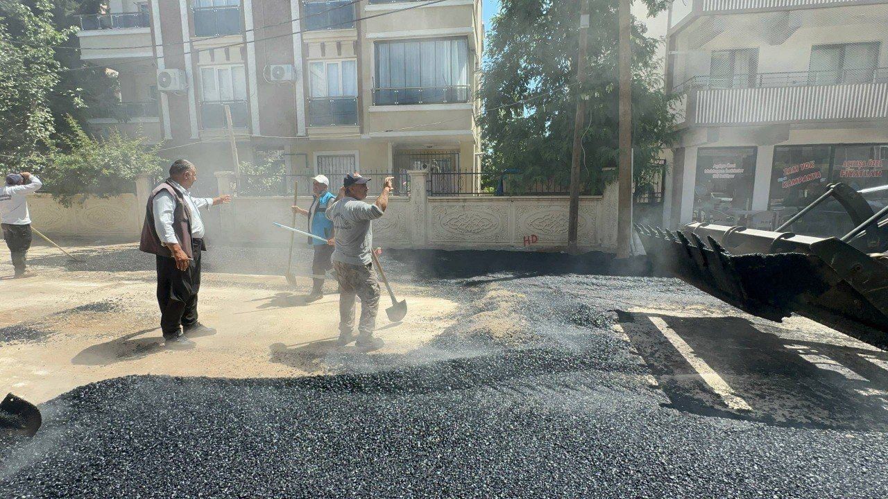 Altyapısı tamamlanan mahallelerde üstyapı çalışmaları hız kazandı