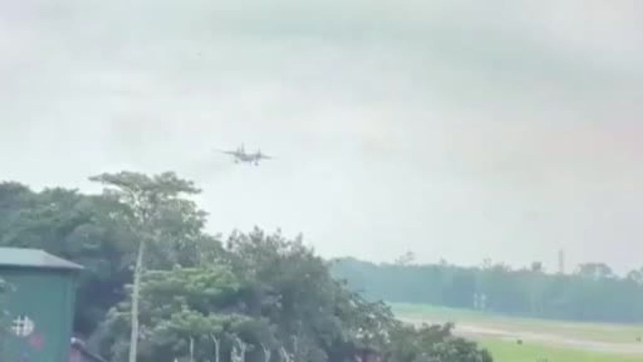 An-32 kazasına ait yeni güvenlik kamerası görüntüleri yayımlandı
