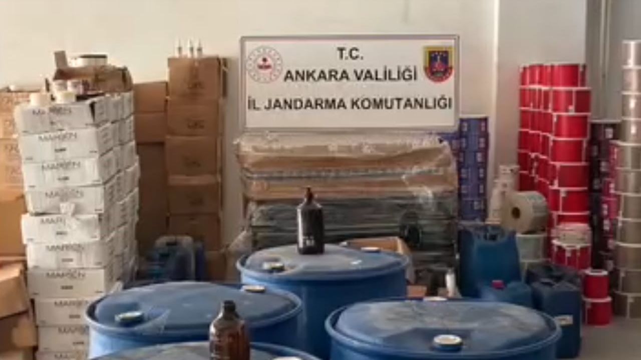 Ankara'da 10 milyon lira değerinde sahte ve kaçak kozmetik ele geçirildi