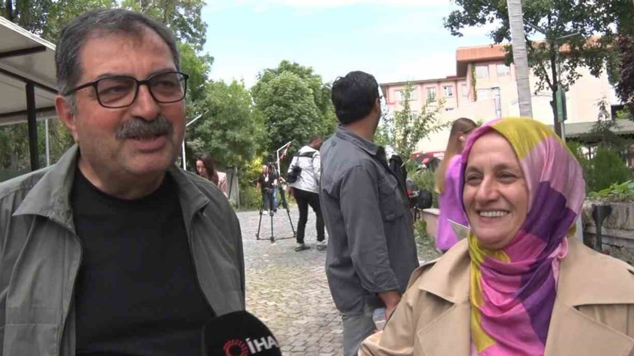 Ankara’da anne ve baba çocuğuna destek olmak için YKS’ye girdi