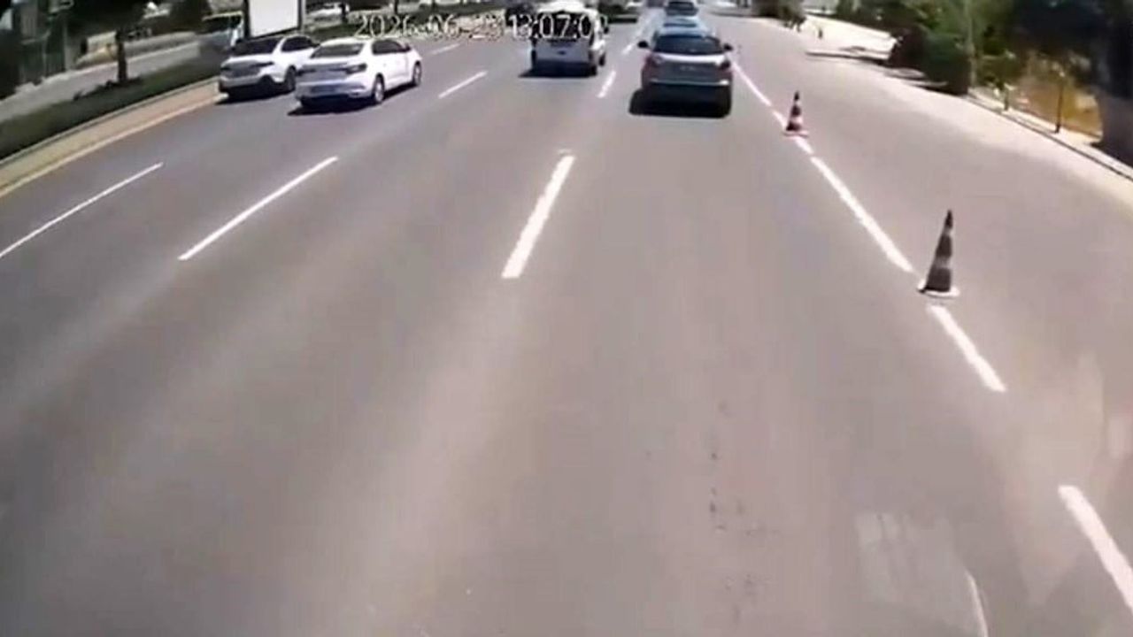 Ankara’da belediye otobüsü kazası görüntüleri ortaya çıktı