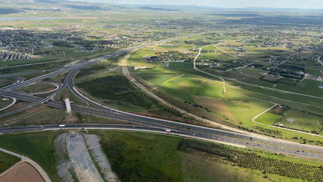 Ankara'da Kurban Bayramı dönüşünde helikopter destekli trafik denetimi