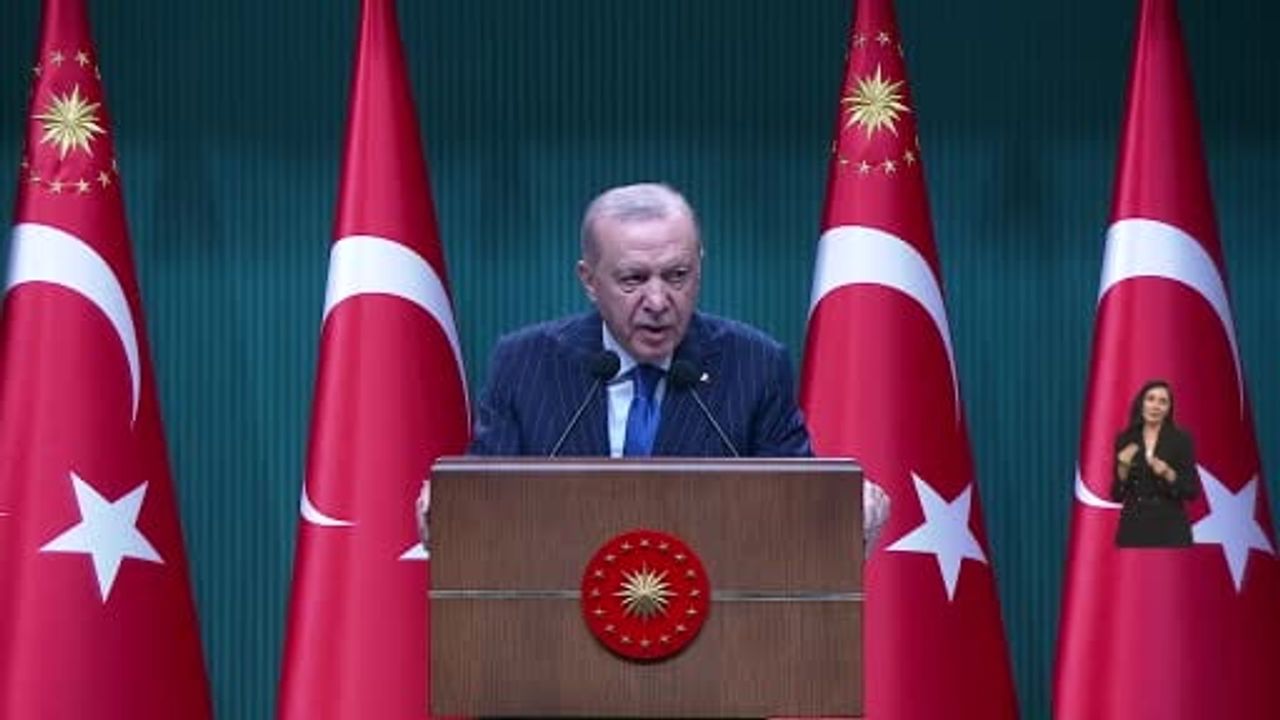 Ankara havalimanı ve bağlantı yolları açıldı, Erdoğan kabine sonrası duyurdu
