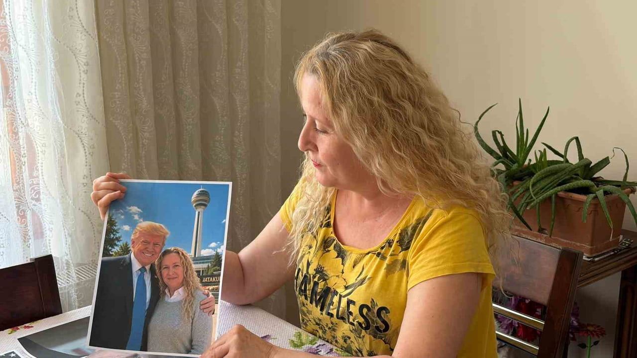 Ankaralı Necla Özmen Trump ile görüşme talep ediyor, babasına yaprak sarması teklif etti