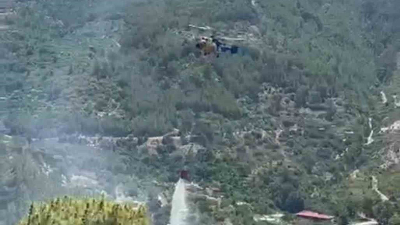 Antalya’da beş noktadaki yangınlar hızlı müdahaleyle kontrol altına alındı