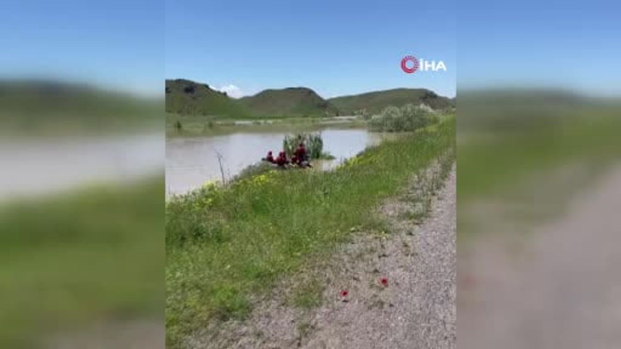 Aras nehri'nde kaybolan genç çoban için seferberlik: dördüncü günde de iz yok