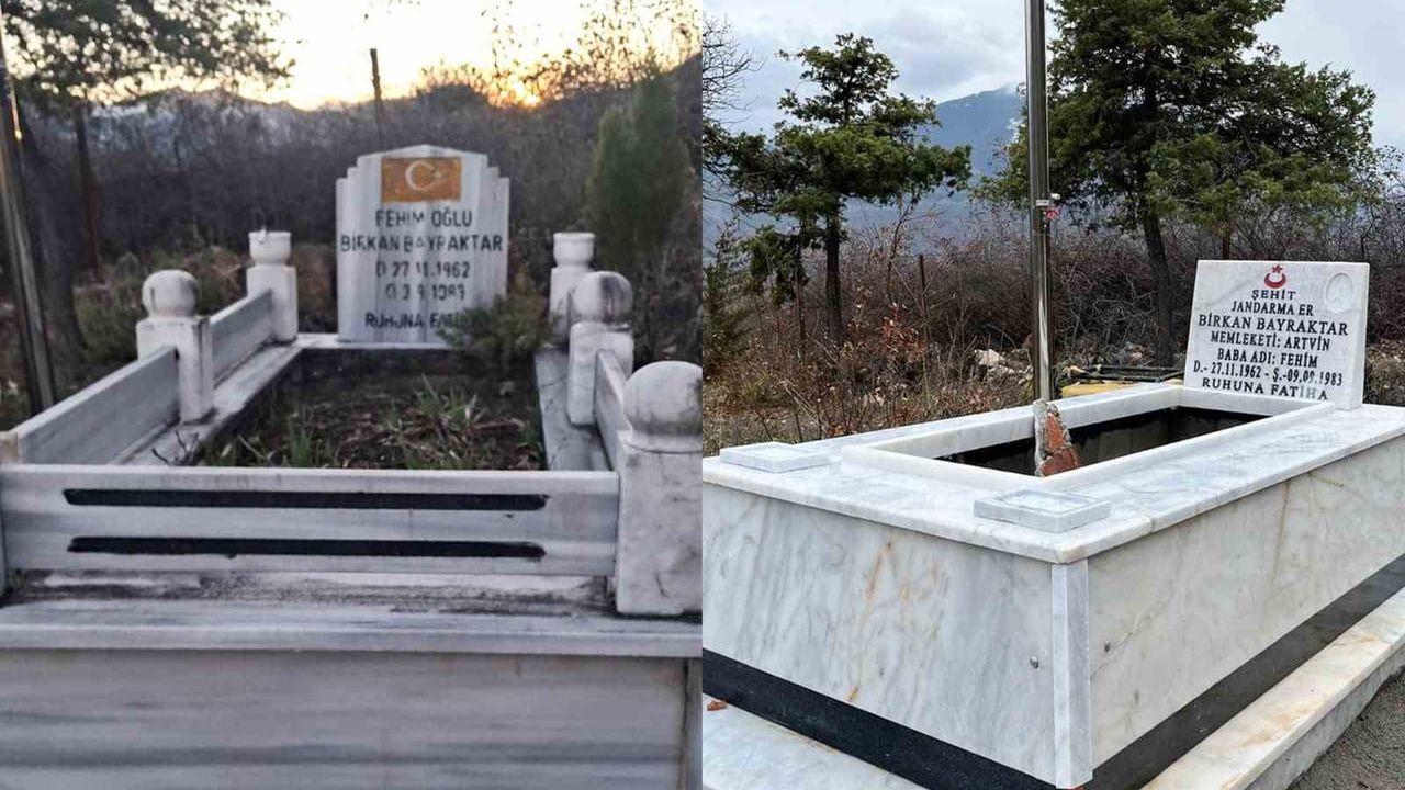 Artvin'de 9 Şehit Mezarının Bakım ve Onarımı Tamamlandı