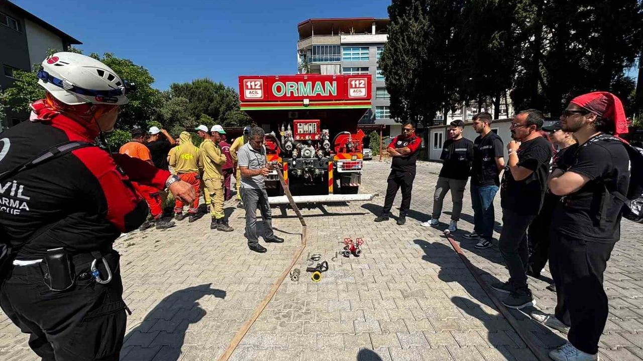 ASAK Aydın'da yeni gönüllülere orman yangınlarıyla mücadele eğitimi