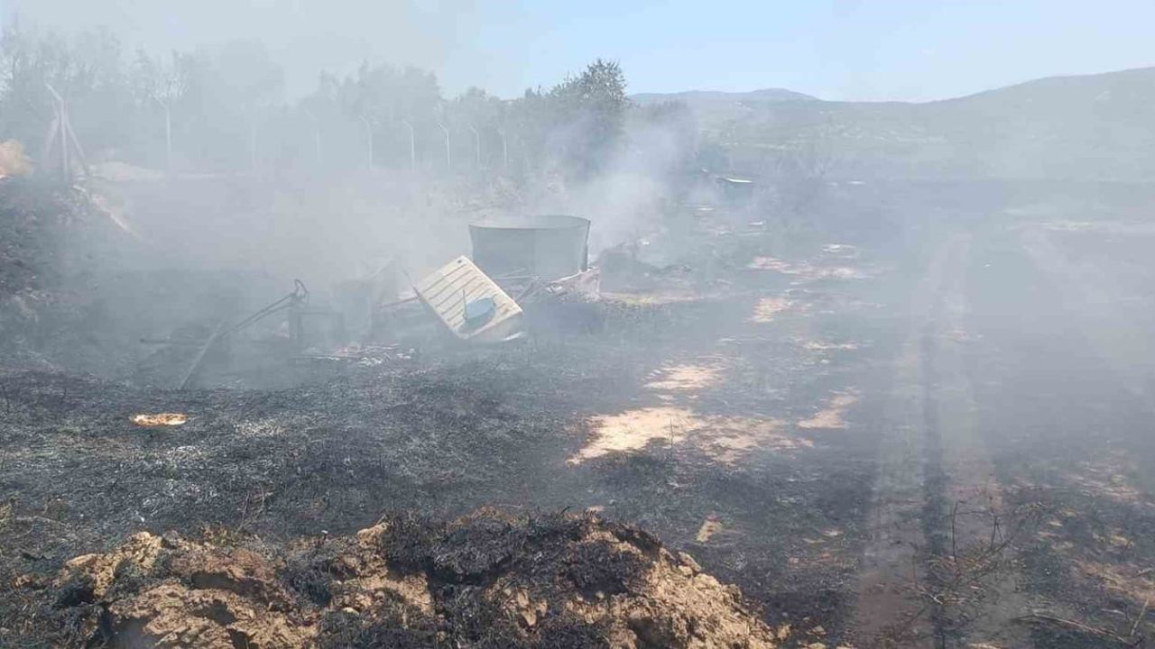 Aşırı sıcaklar Manisa'da yangın riskini artırdı