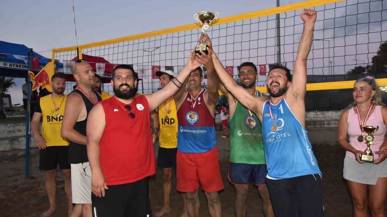 Atakum’da plaj voleybolu heyecanı yaşandı