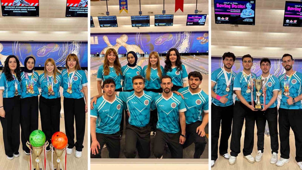 Atatürk Üniversitesi bowlingde Türkiye şampiyonluğuna ulaştı