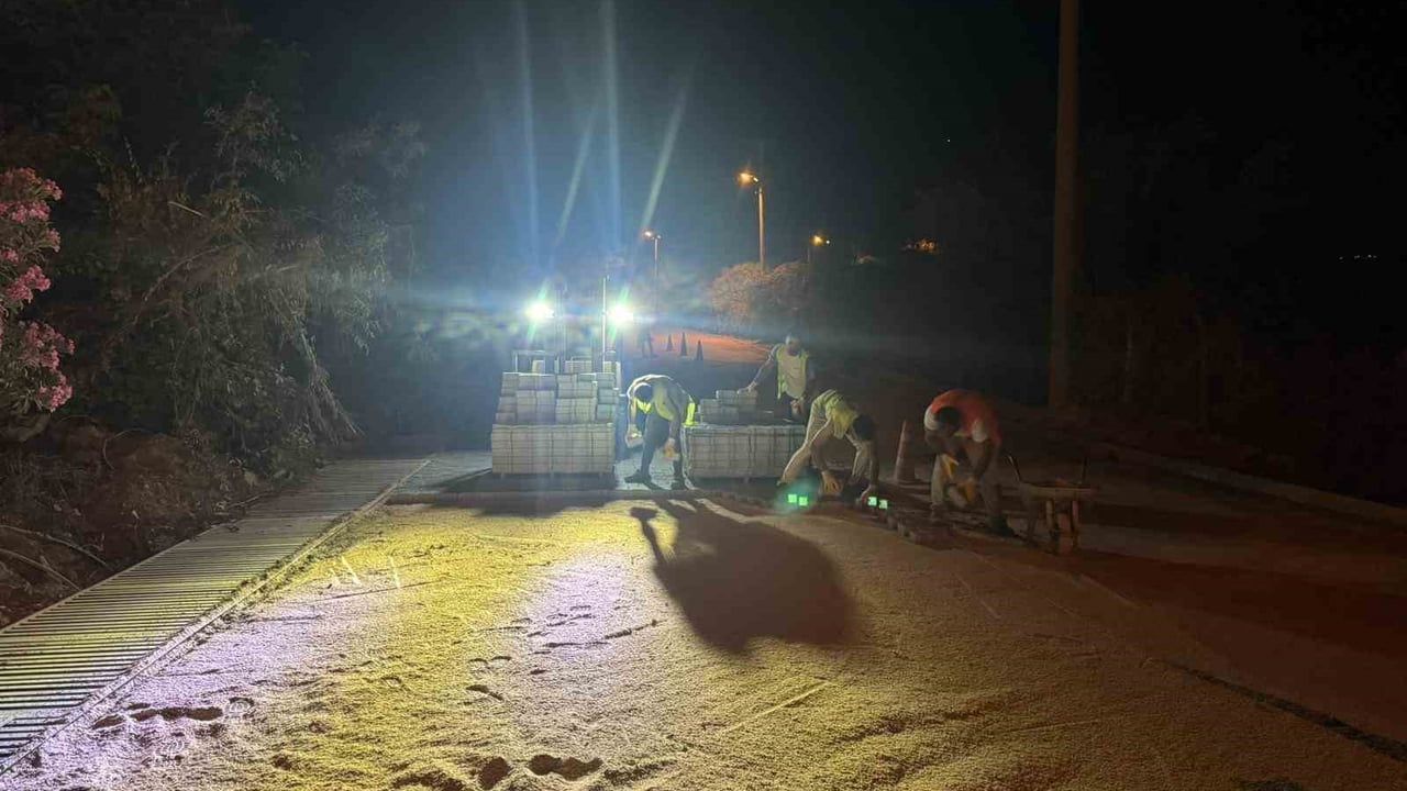 Aydın’da tüm ilçelerde eş zamanlı yol çalışmaları sürüyor