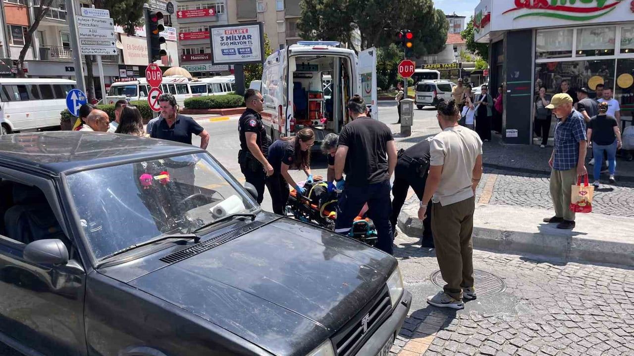 Aydın Efeler'de yaya geçidinde çarpma: 43 yaşındaki kadın yaralandı